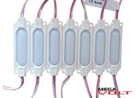 Светодиодный модуль SMD 2835 6LED (IP65) 12V (с линзой)