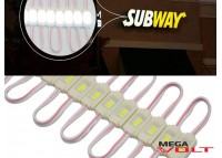 Светодиодный модуль SMD 3014 3LED (IP65) 12V