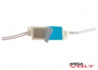 Светодиодный модуль SMD 5730 2LED (IP65) 12V (с линзой) premium