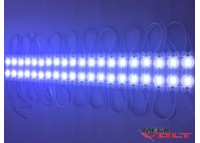 Светодиодный модуль SMD 5730 2LED (IP65) 12V (с линзой) premium