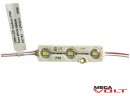 Светодиодный модуль SMD 5730 3LED (IP68) 12V (с линзой)