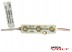 Светодиодный модуль SMD 5730 3LED (IP68) 12V (с линзой)
