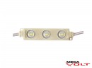 Светодиодный модуль SMD 5730 3LED (IP65) 12V (с линзой)