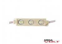 Светодиодный модуль SMD 5730 3LED (IP65) 12V (с линзой)