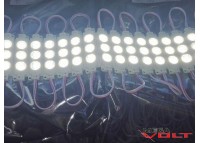 Светодиодный модуль SMD 5730 3LED (IP65) 12V (с линзой)