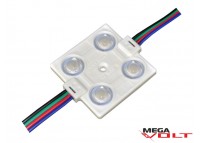 Светодиодный модуль SMD 5050 4LED (IP65) 12V (с линзой)