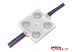 Светодиодный модуль SMD 5050 4LED (IP65) 12V (с линзой) Светодиодный модуль SMD 5050 4LED (IP65) 12V (с линзой)