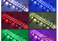 Светодиодный модуль SMD 5050 4LED (IP65) 12V (с линзой)