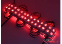 Светодиодный модуль SMD 5050 4LED (IP65) 12V (с линзой)