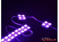 Светодиодный модуль SMD 5050 4LED (IP65) 12V (с линзой)