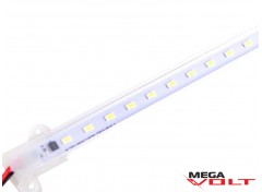 Светодиодная линейка SMD 5730 (72 LED) IP65 220V (прозрачная) 1000mm