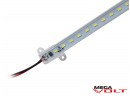 Светодиодная линейка SMD 5730 (76 LED) IP44 220V (прозрачная) 1000mm