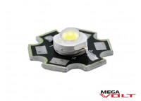 Сверхъяркий светодиод LED 1W White Star 110 Lm