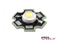 Сверхъяркий светодиод LED 3W Warm White Star 220 Lm