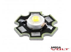Сверхъяркий светодиод LED 3W Warm White Star 220 Lm