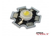 Сверхъяркий светодиод LED 3W White Star 240 Lm
