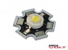 Сверхъяркий светодиод LED 3W White Star 240 Lm