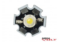Сверхъяркий светодиод LED 3W White Star 240 Lm