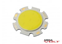 Светодиодный модуль COB LED 3W White 300 Lm (round)