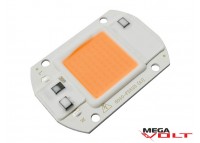 Фитосветодиод LED 20W (380nm-840nm) 220V