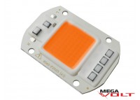 Фитосветодиод LED 50W (380nm-840nm) 220V