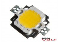 Сверхъяркий светодиод LED 10W Warm White 1000 Lm (300mA)