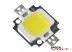 Сверхъяркий светодиод LED 10W White 800 Lm 12V econom