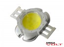 Сверхъяркий светодиод LED 10W White with lens 1000 Lm (1050mA)