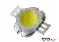 Сверхъяркий светодиод LED 10W White with lens 1000 Lm (1050mA)