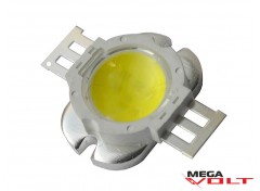 Сверхъяркий светодиод LED 10W White with lens 1000 Lm (1050mA)