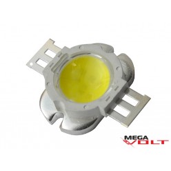 Сверхъяркий светодиод LED 10W White with lens 1000 Lm (1050mA)