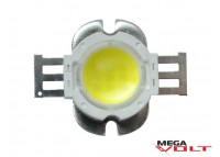 Сверхъяркий светодиод LED 10W White with lens 1000 Lm (1050mA)
