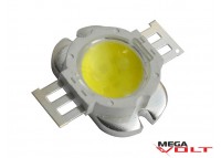 Сверхъяркий светодиод LED 10W White with lens 1000 Lm (1050mA)