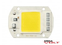 Сверхъяркий светодиод LED 50W White 5000 Lm IC 220V