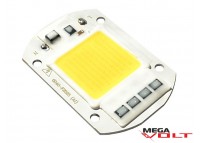 Сверхъяркий светодиод LED 50W White 5000 Lm IC 220V