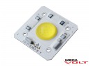 Сверхъяркий светодиод LED 50W White with lens 5000 Lm 220V