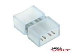 Коннектор для ленты SMD 5050 (3 chip) 220V (2 jack+4pin)