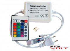 RGB контроллер IR 600W 220V (24 кнопки)