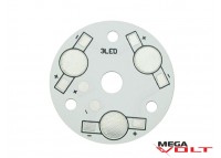 Подложка LED Mount 3pcs (31mm)