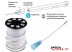 Гибкий неон 12V SMD 2835 (120 LED/m) IP67 White Гибкий неон 12V SMD 2835 (120 LED/m) IP67 White