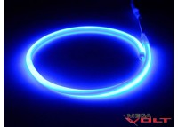 Гибкий неон Flex 220V SMD 2835 (120 LED/m) IP67 Blue (круглый)