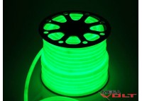 Гибкий неон Flex 220V SMD 2835 (120 LED/m) IP67 Green (круглый)