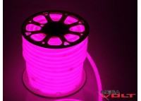 Гибкий неон Flex 220V SMD 2835 (120 LED/m) IP67 Pink (круглый)