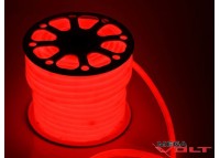 Гибкий неон Flex 220V SMD 2835 (120 LED/m) IP67 Red (круглый)