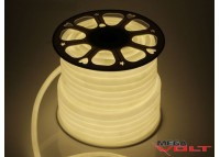 Гибкий неон Flex 220V SMD 2835 (120 LED/m) IP67 White (круглый)