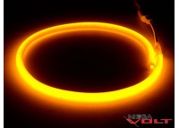 Гибкий неон Flex 220V SMD 2835 (120 LED/m) IP67 Yellow (круглый)