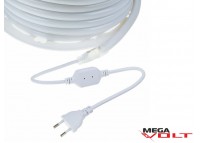 Гибкий неон Flex 220V SMD 2835 (120 LED/m) IP67 Green (круглый)