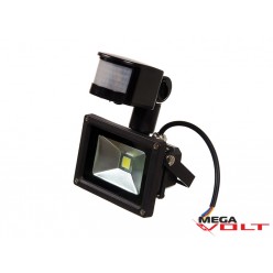 Светодиодный прожектор COB 10W 220V IP65 (Black) with MS