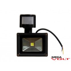 Светодиодный прожектор COB 10W 220V IP65 (Black) with MS