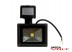 Светодиодный прожектор COB 10W 220V IP65 (Black) с датчиком движения Светодиодный прожектор COB 10W 220V IP65 (Black) с датчиком движения